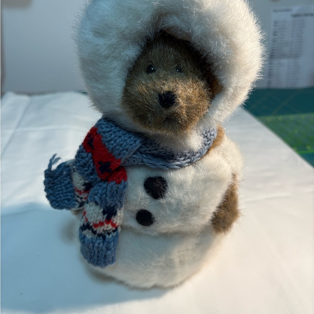 Boyds Bear Plush from The Bailey and Friends Collection Matthew the Snowman NWT